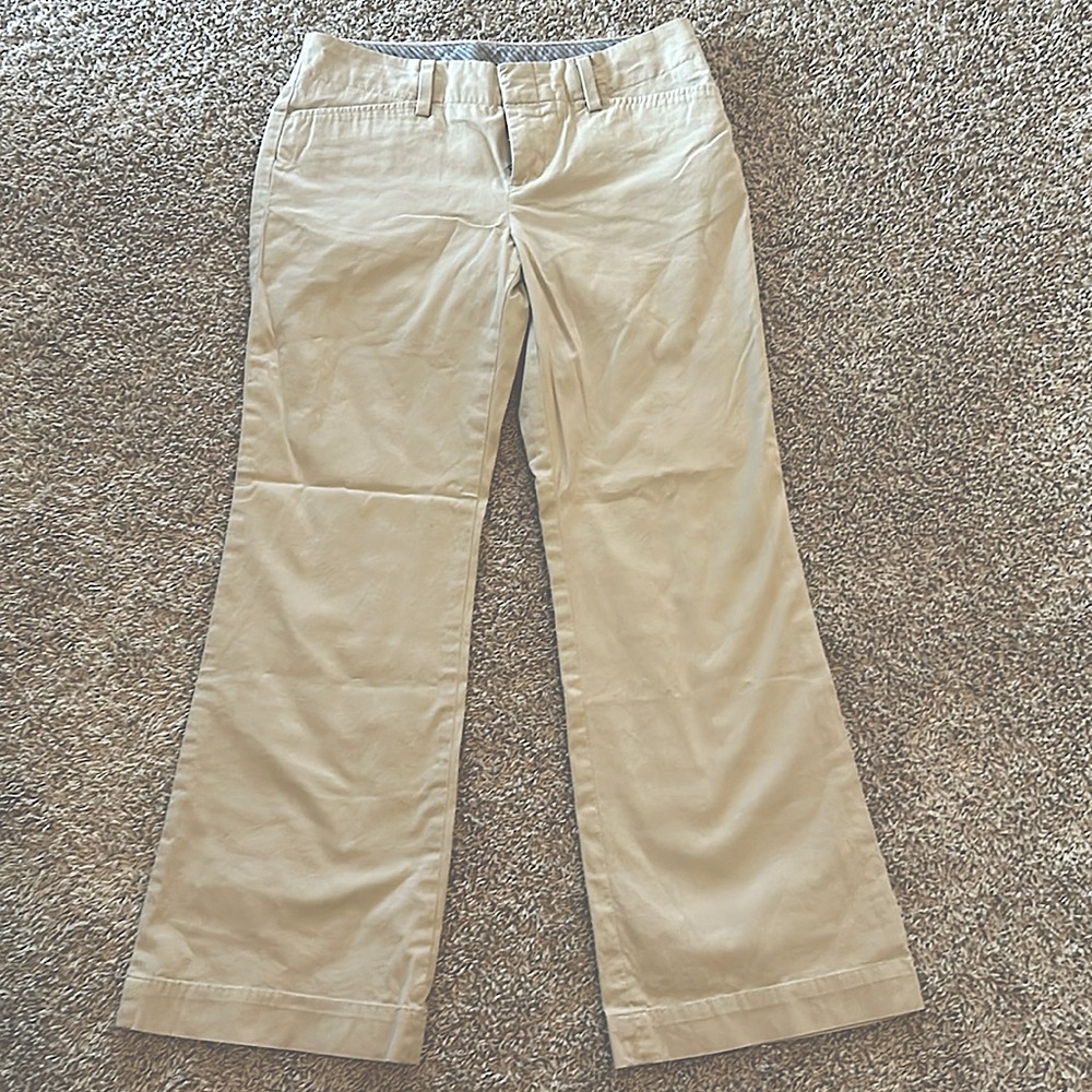 Wide leg Khaki pants